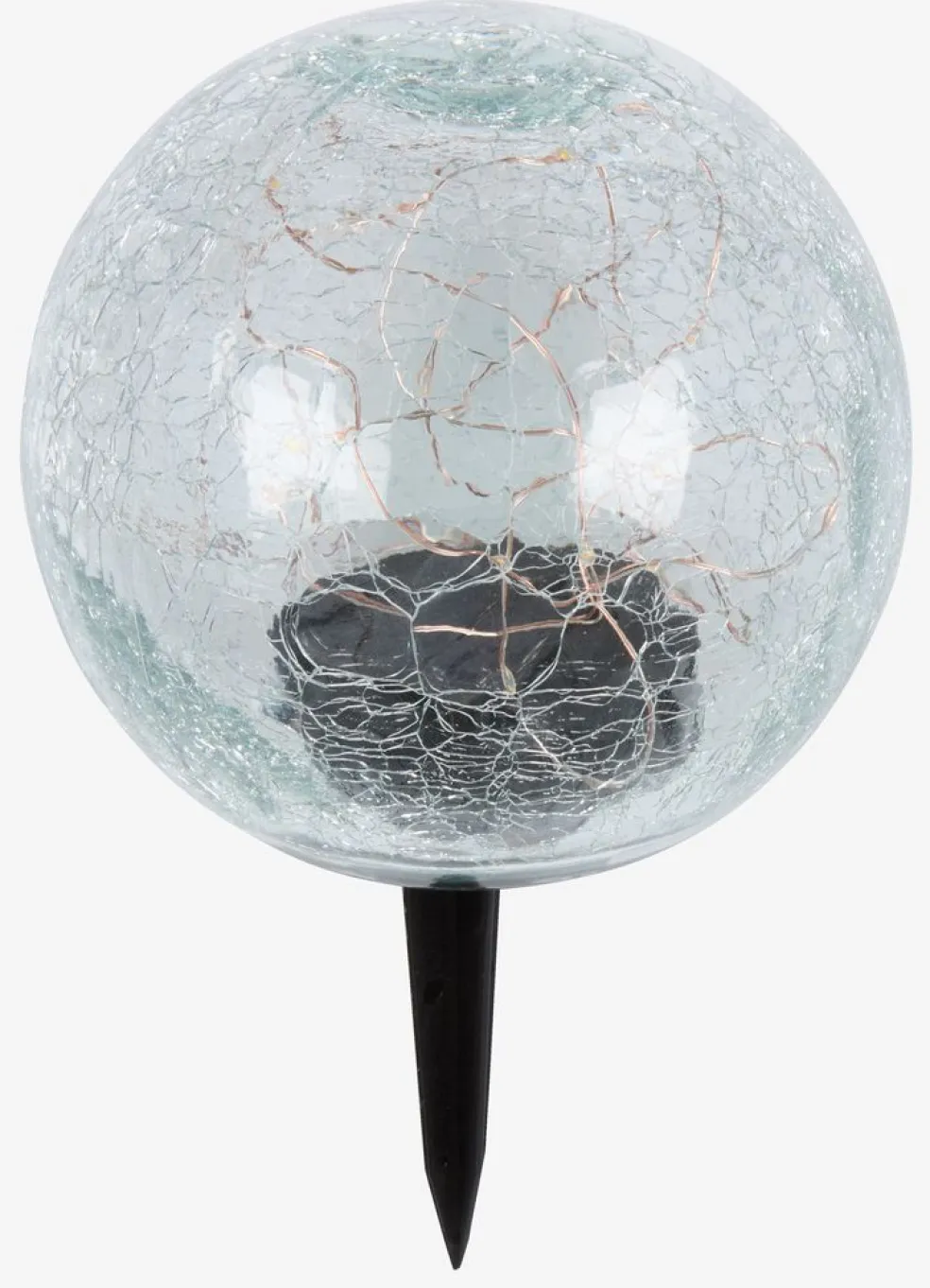 HAVSVALELampe solaire HAVSVALE Ø15xH25cm transparent