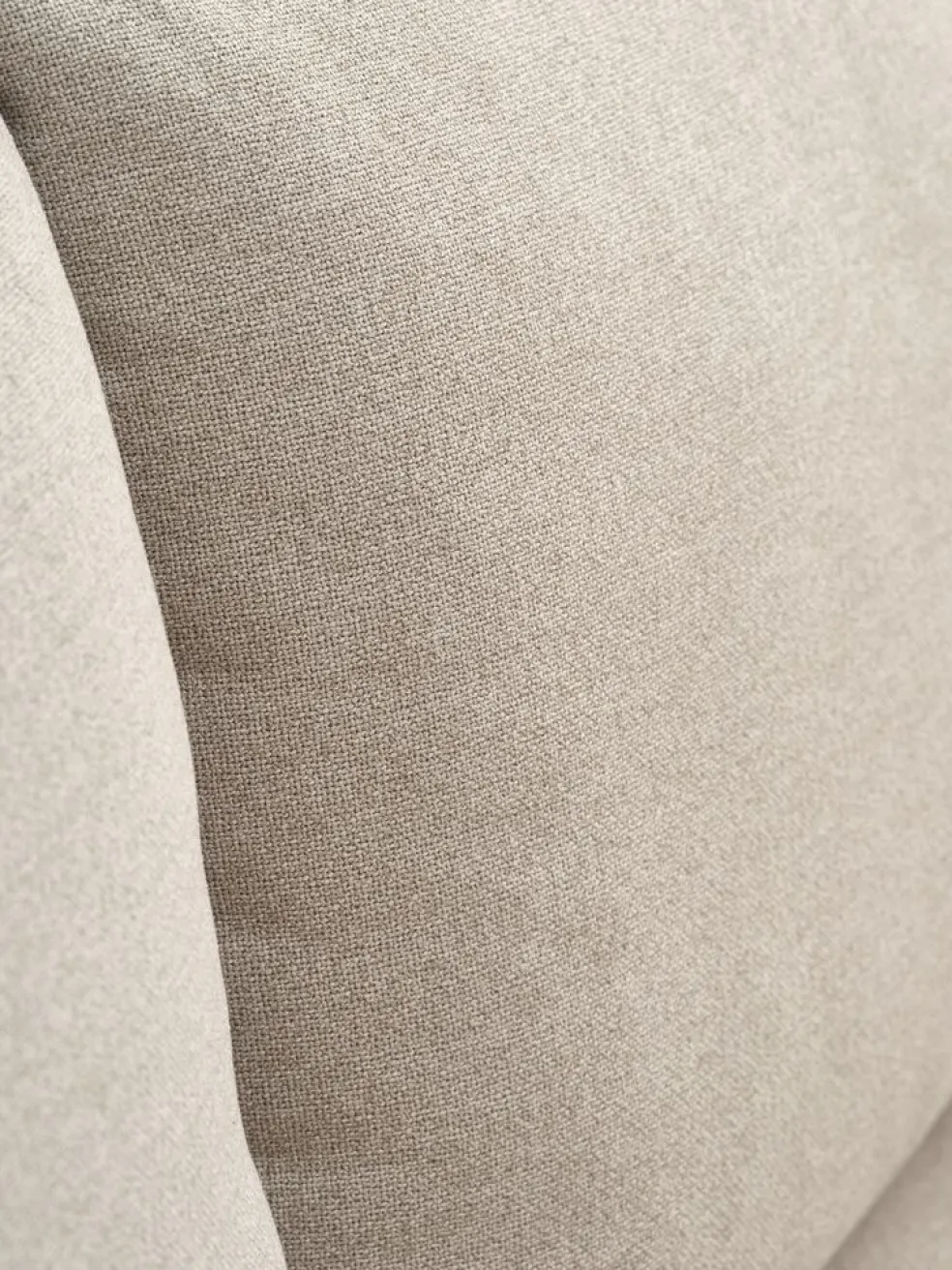 HEDEHUSENECanapé HEDEHUSENE 3 places tissu beige/chrome