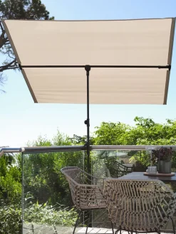 HEJLPLETParasol de balcon HEJLPLET l130xL181 sable