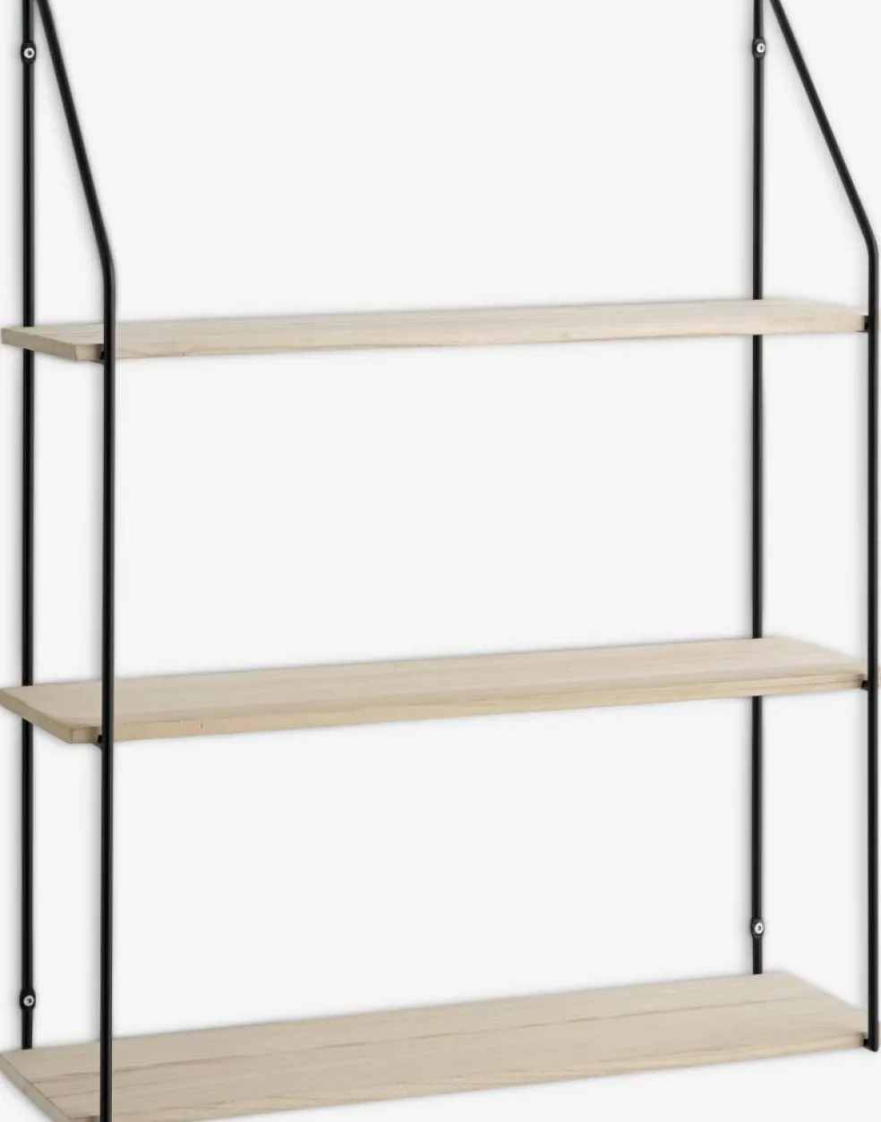HEJLSMINDEÉtagère murale HEJLSMINDE 3 tablettes noir/naturel