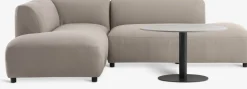 HELAGS + STORHOGNAEnsemble lounge HELAGS noir + STORHOGNA 4pers. taupe