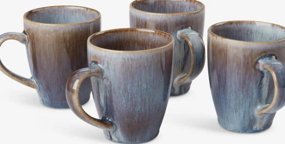 HENNINGTasse HENNING Ø7xH9cm 20cl gris