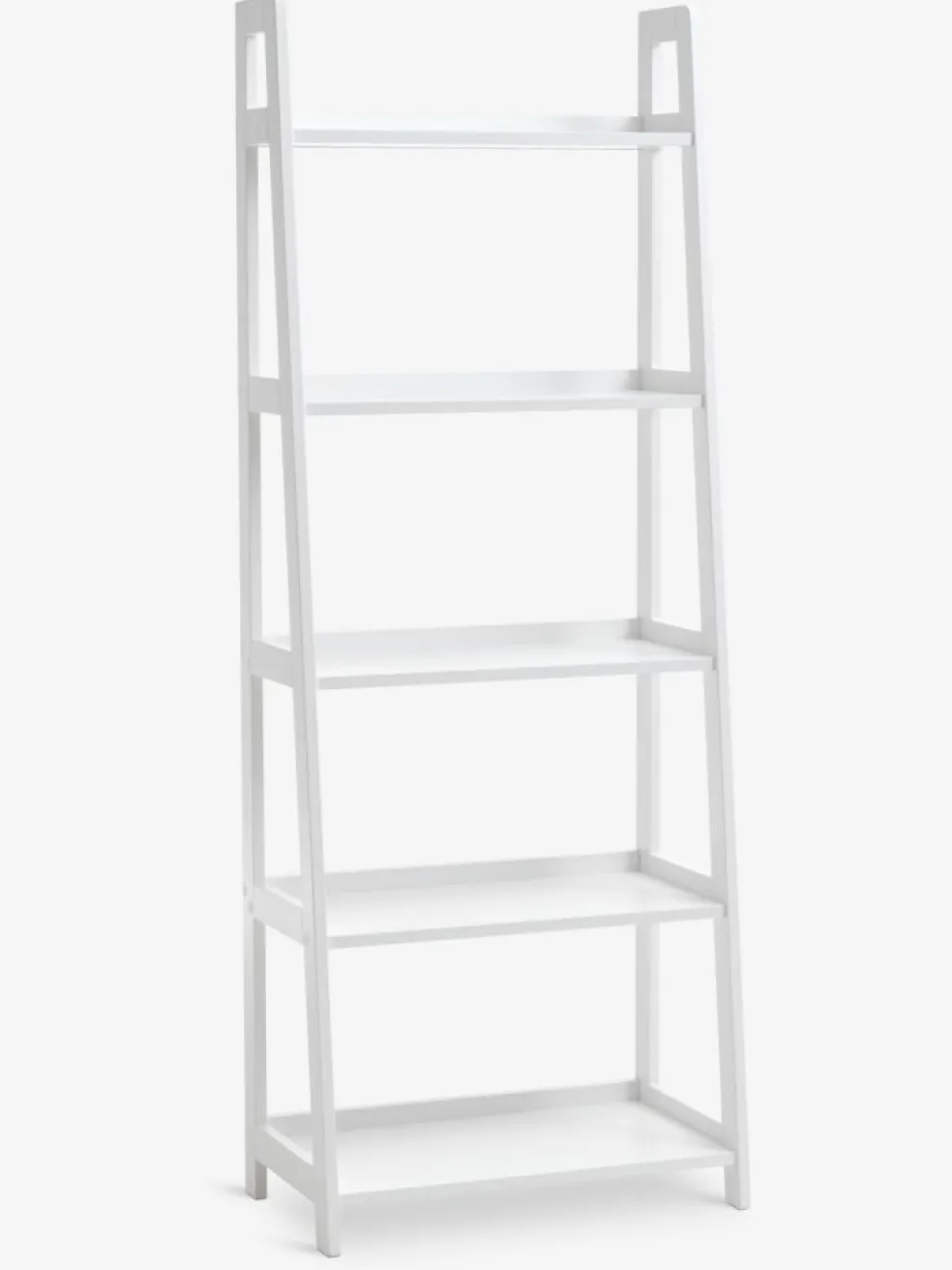 HERNINGBibliothèque HERNING 5 tablettes blanc