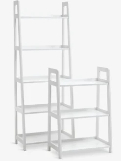 HERNINGBibliothèque HERNING 5 tablettes blanc