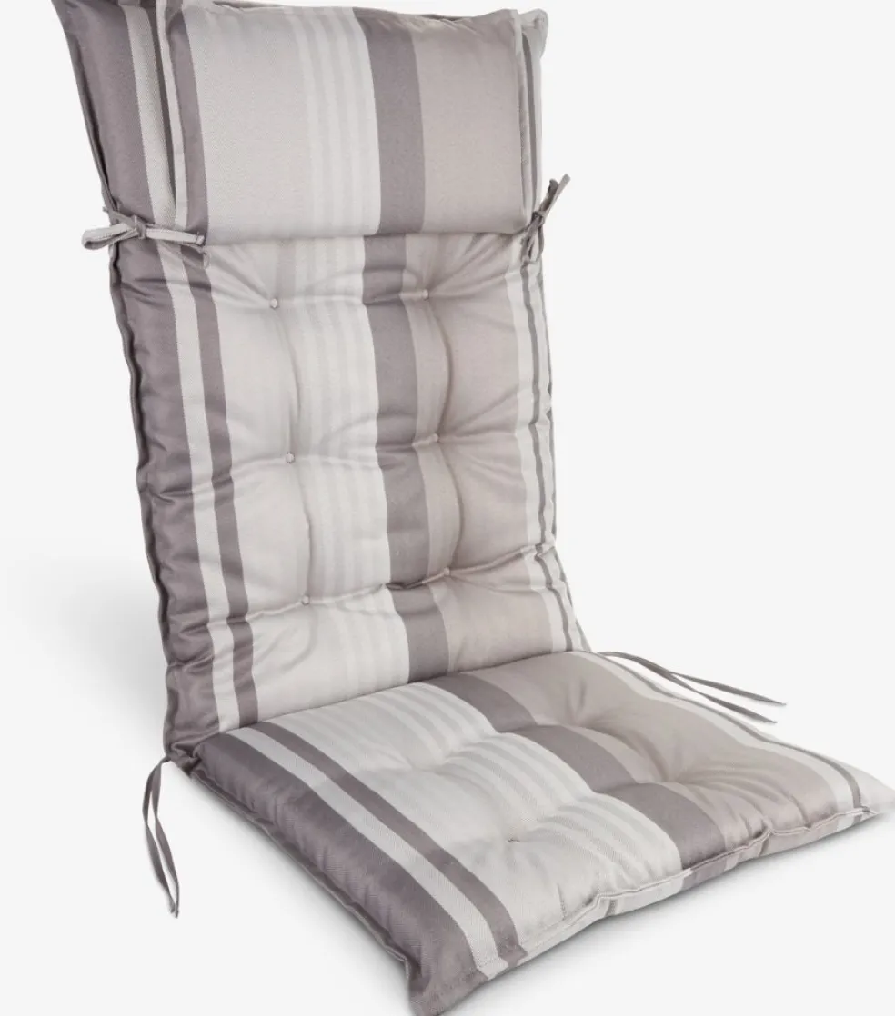 HERRHAGENCoussin de jardin pour chaise inclinable HERRHAGEN gris c.