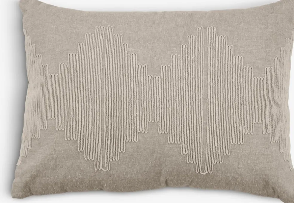 HIBISCUSCoussin HIBISCUS 35x50 beige/brun