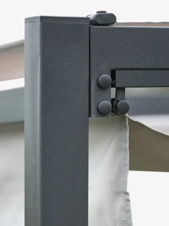 HJORTEMOSEPergola HJORTEMOSE l3xL3xH2,3m gris clair