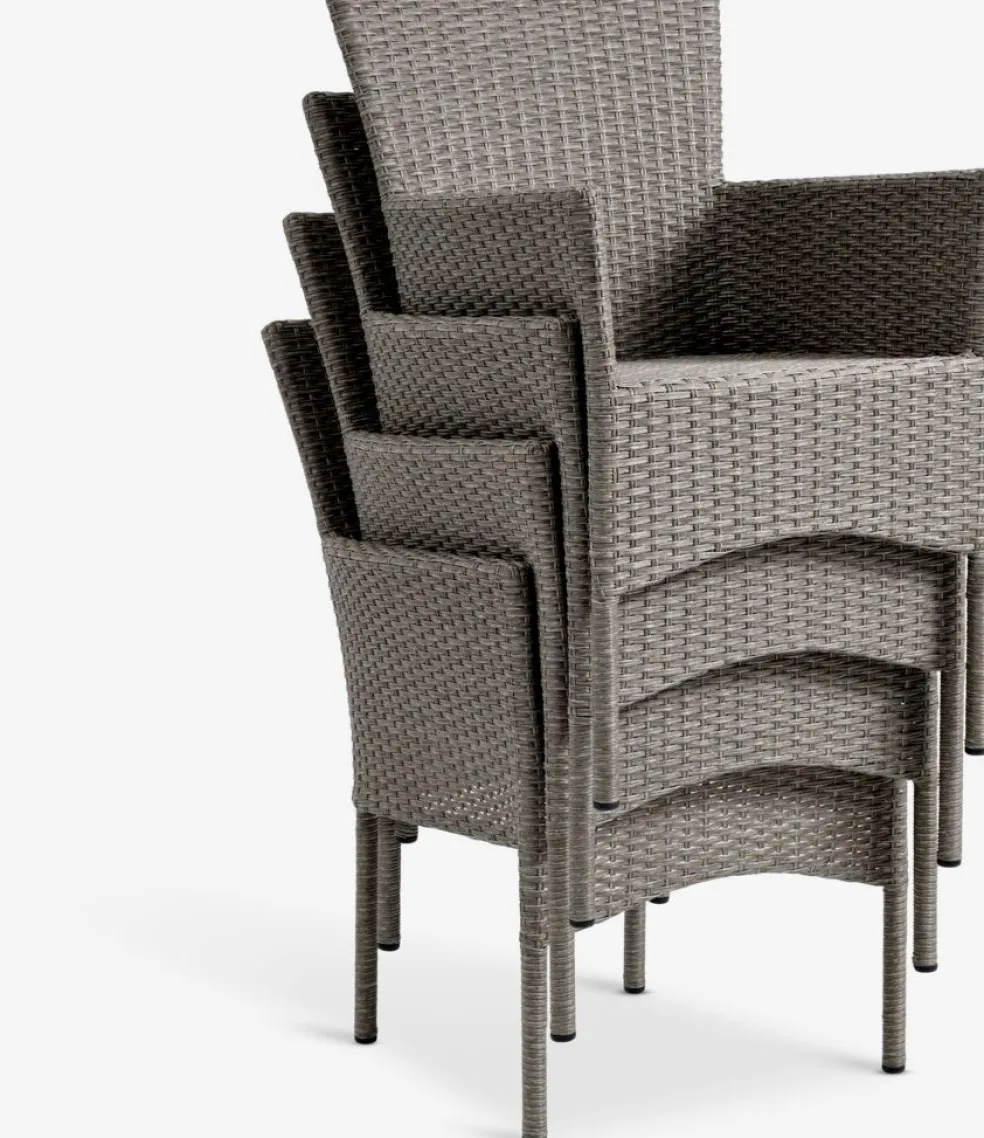 HOBRO + AIDTHOBRO L70 table + 2 AIDT chair naturel