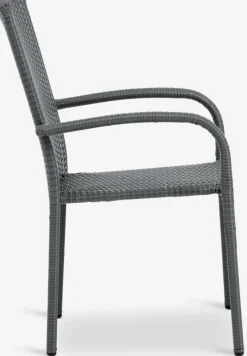 HOBRO + GUDHJEMHOBRO L70 table + 2 GUDHJEM chaises gris