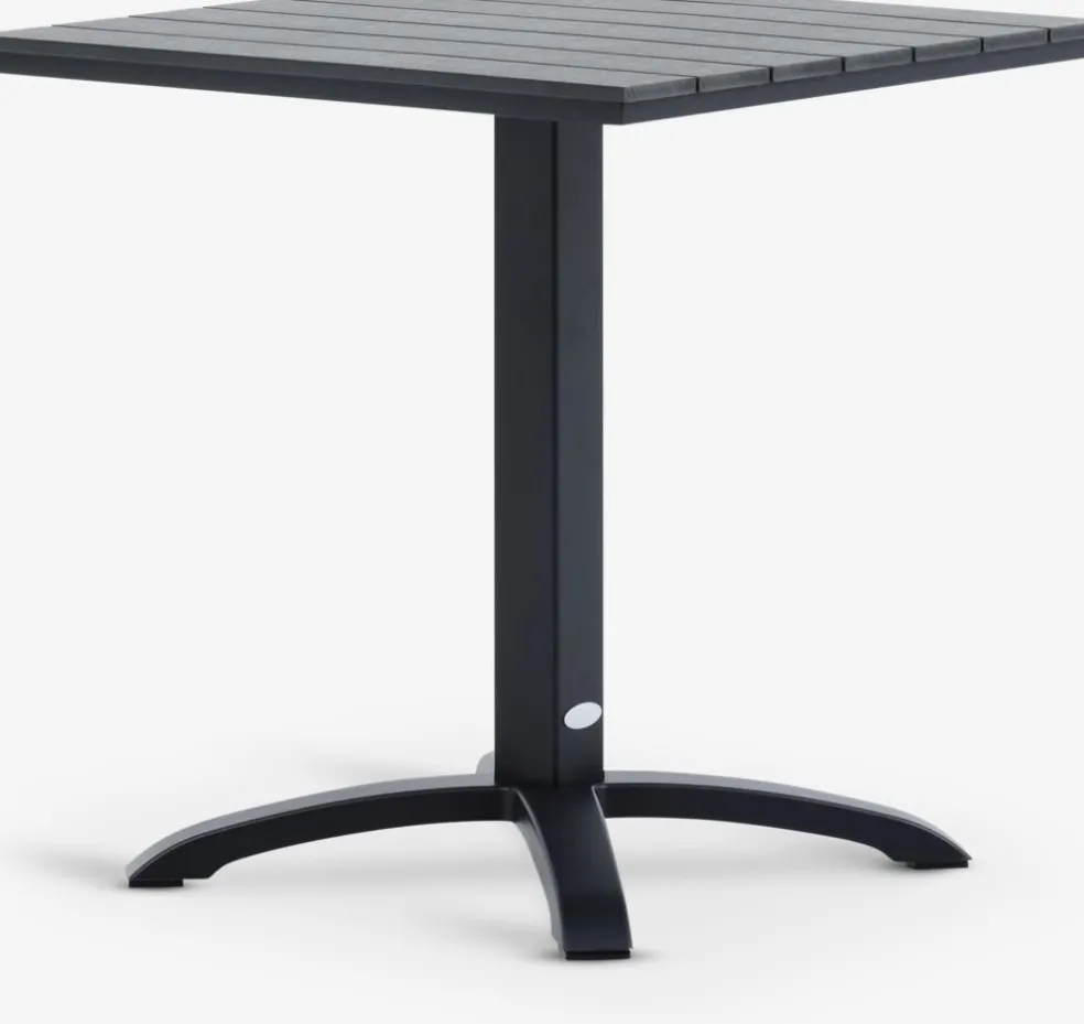 HOBRO + TAGMARKHOBRO L70 table + 2 TAGMARK chaises noir