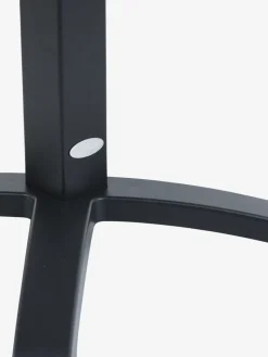 HOBROTable bistrot HOBRO l70xL70 noir