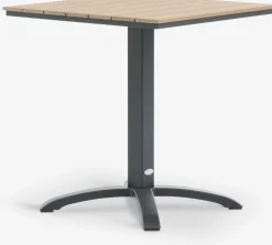 HOBROTable bistrot HOBRO l70xL70 naturel