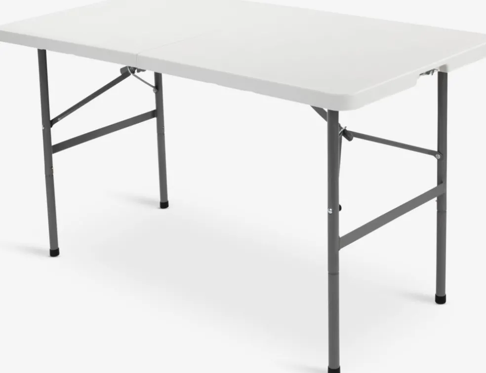 HOLMENTable pliante HOLMEN l62xL124 blanc