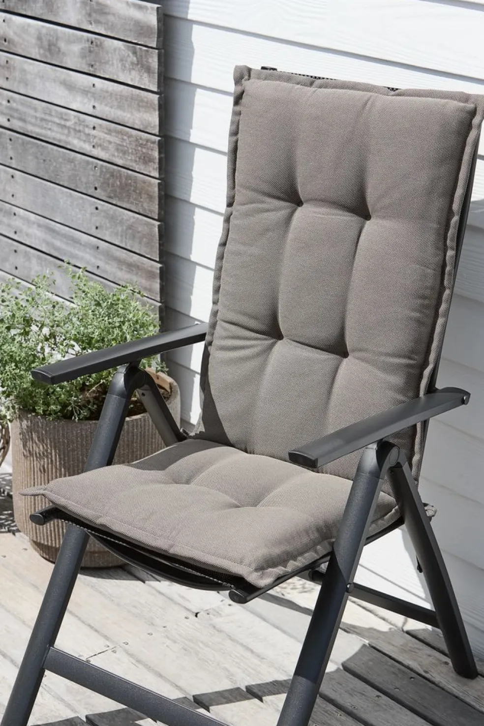 HOPBALLECoussin de jardin pour chaise inclinable HOPBALLE sable