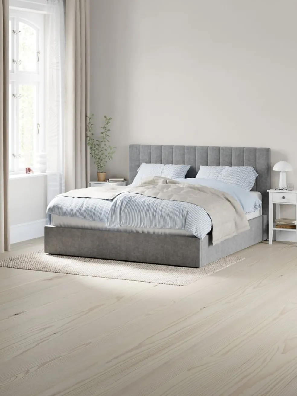 HOPENGoldSurmatelas 140x190cm HOPEN Blanc