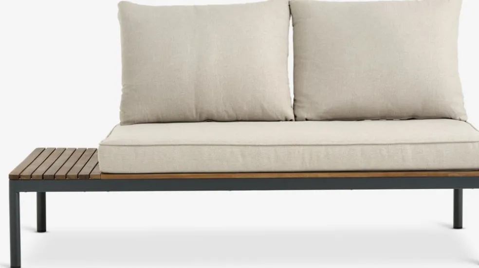 HOUEnsemble lounge HOU a/méridienne 6 personnes acacia