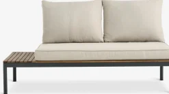 HOUEnsemble lounge HOU a/méridienne 3 personnes acacia