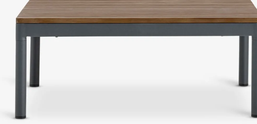 HOUModule lounge HOU table l75xL75 bois d'acacia
