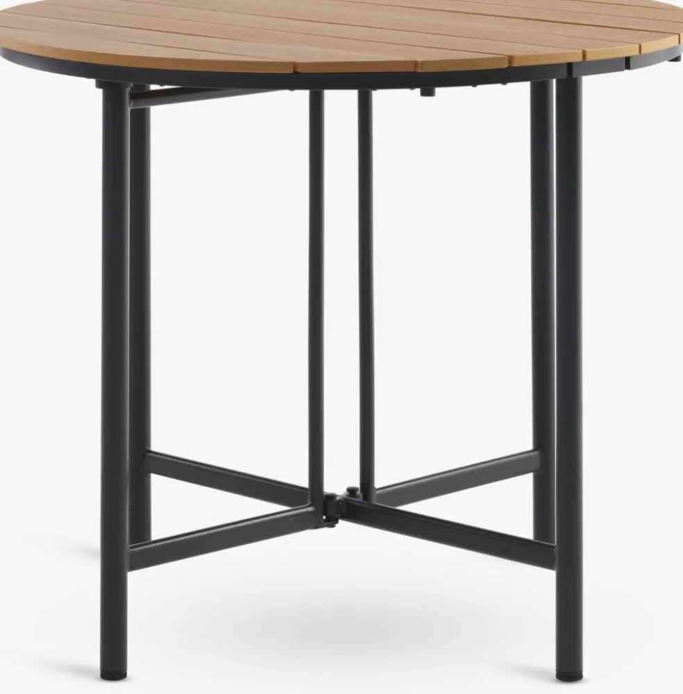 HOVVIG + TUERNEHOVVIG L10/90 table + 2 TUERNE chaises naturel