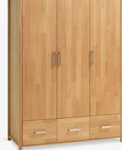 HUGGETArmoire HUGGET 139x190 coloris chêne naturel
