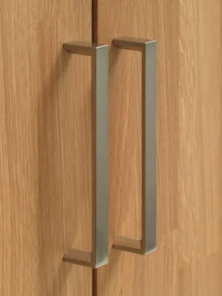 HUGGETArmoire HUGGET 96x190 coloris chêne naturel