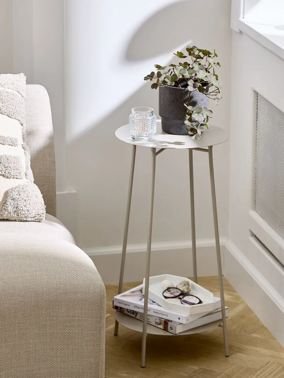 IBPiédestal IB Ø35xH60cm beige