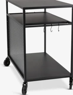 INDSLEVDesserte barbecue INDSLEV l50xL90 noir