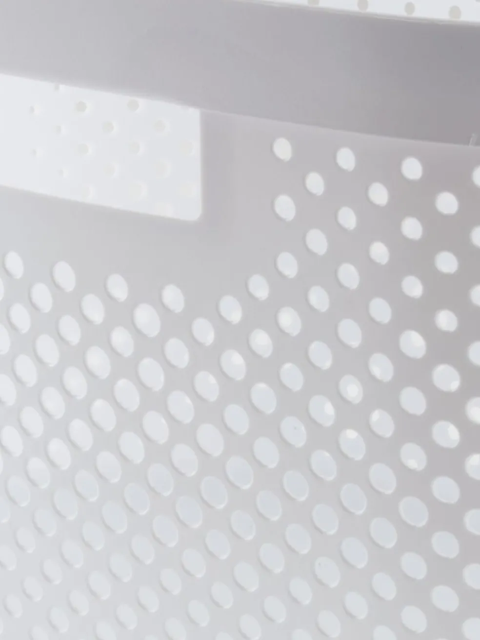 INFINITYPanier à linge INFINITY l59xL38xH27cm blanc