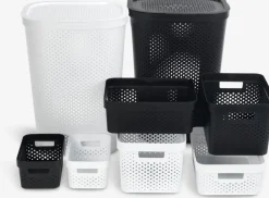 INFINITYPanier à linge INFINITY plastique blanc