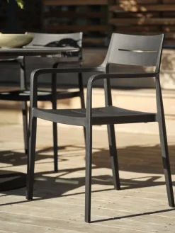 INGSTRUPChaise empilable INGSTRUP noir