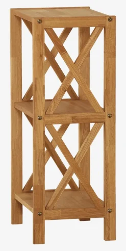 JANNERUPÉtagère JANNERUP 3 tablettes étroites coloris chêne naturel