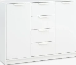 JENSLEVBuffet JENSLEV 2 portes 4 tiroirs blanc