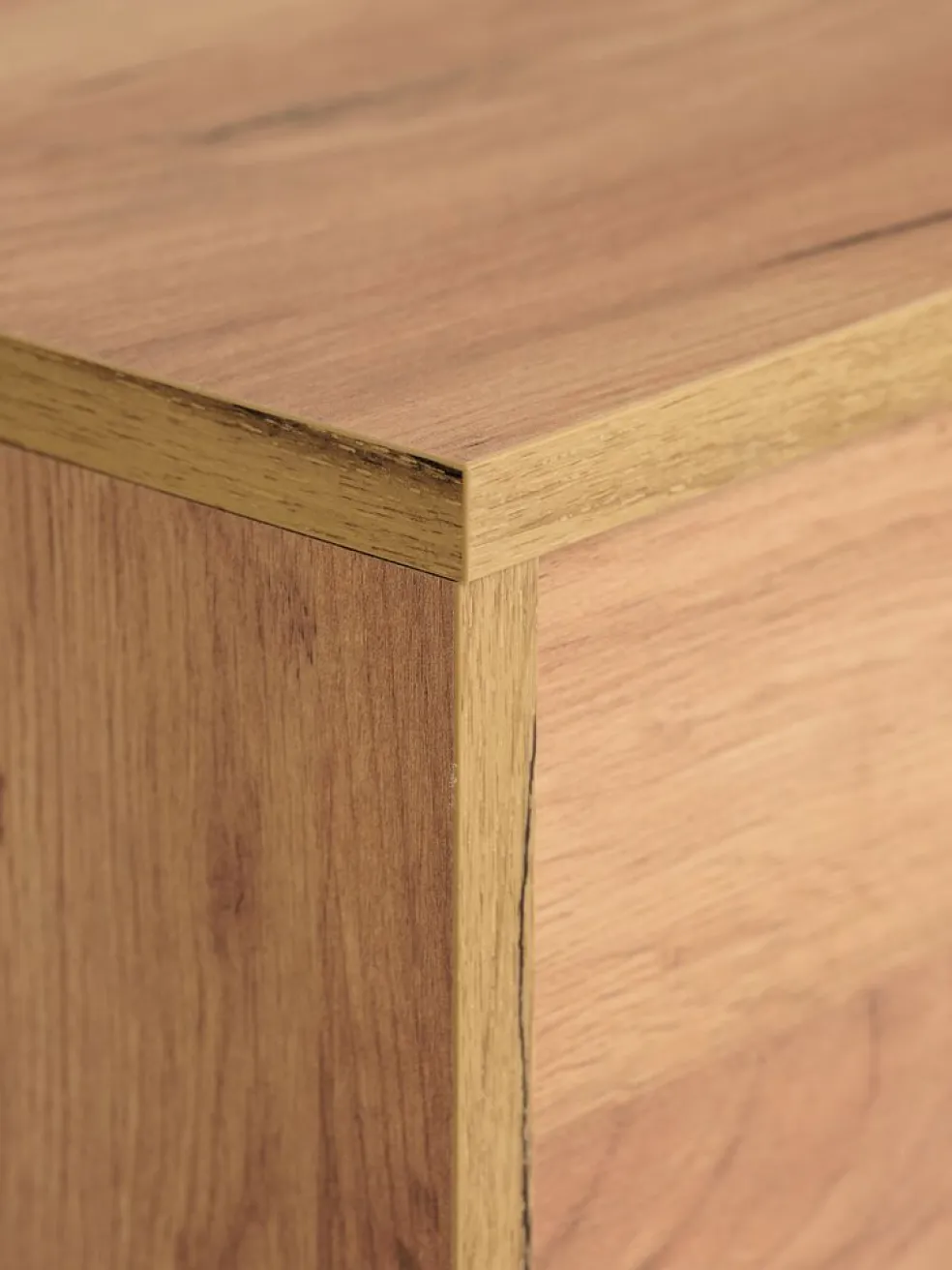 JENSLEVCommode 4 tiroirs 1 porte JENSLEV coloris chêne naturel