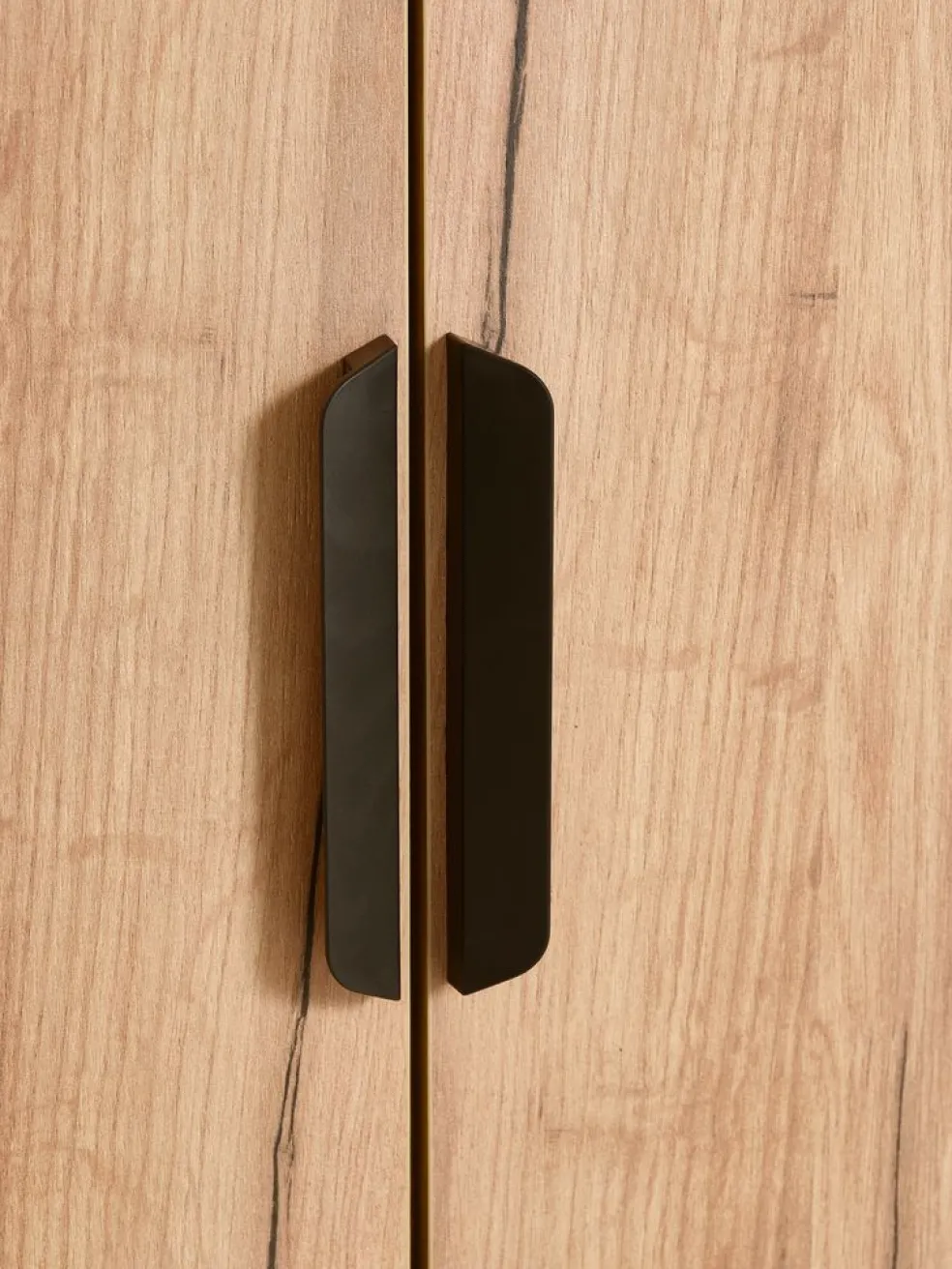 JENSLEVMeuble haut JENSLEV 96x40 2 portes coloris chêne naturel