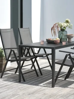 JERSORE + MELLBYJERSORE L140 table + 4 MELLBY chaises noir