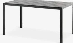 JERSORETable de jardin JERSORE l80xL140 noir