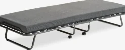 JESBYLit d'appoint JESBY 80x190 gris anthracite