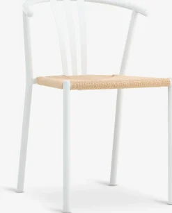JYDERUPChaise JYDERUP blanc/naturel