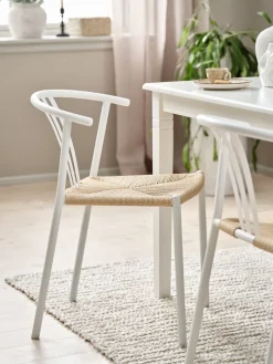 JYDERUPChaise JYDERUP blanc/naturel