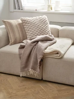 KALKLOKPlaid KALKLOK 130x170 beige