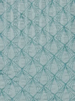 KARENBasicParure de lit Seersucker KAREN 240x220 turquoise