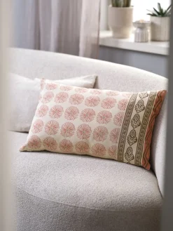 KATTEFOTHousse de coussin KATTEFOT 40x60 rose/brun