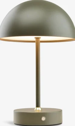 KENTLampe à piles KENT Ø16xH25cm vert tactile a/minuterie