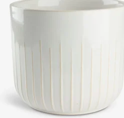 KNUDSENCache-pot KNUDSEN Ø20xH18cm blanc