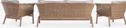 KOEPINGEnsemble lounge KOEPING 4,5 personnes naturel
