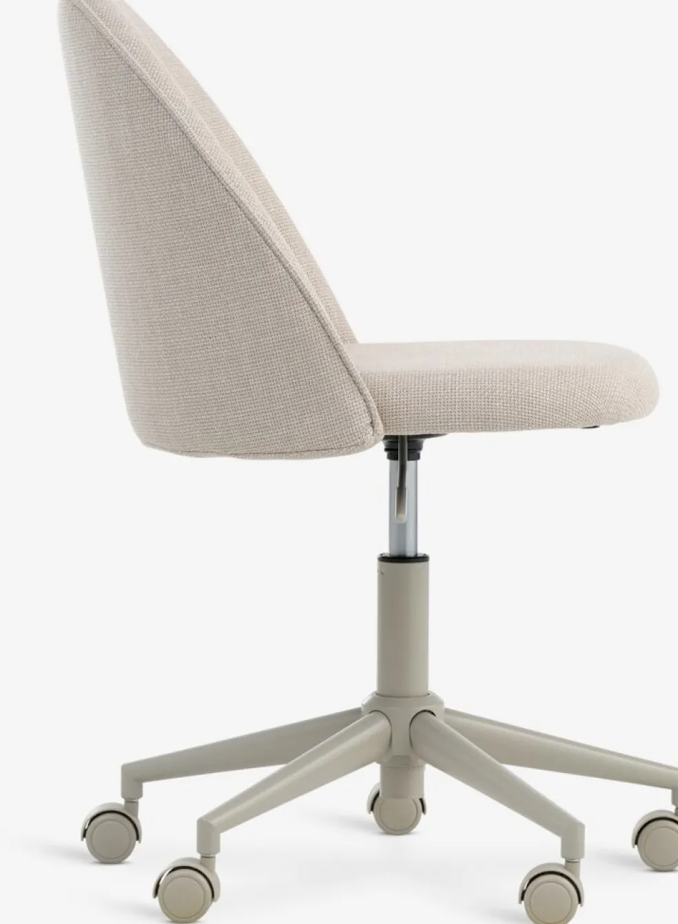 KOKKEDALChaise de bureau KOKKEDAL tissu beige/beige