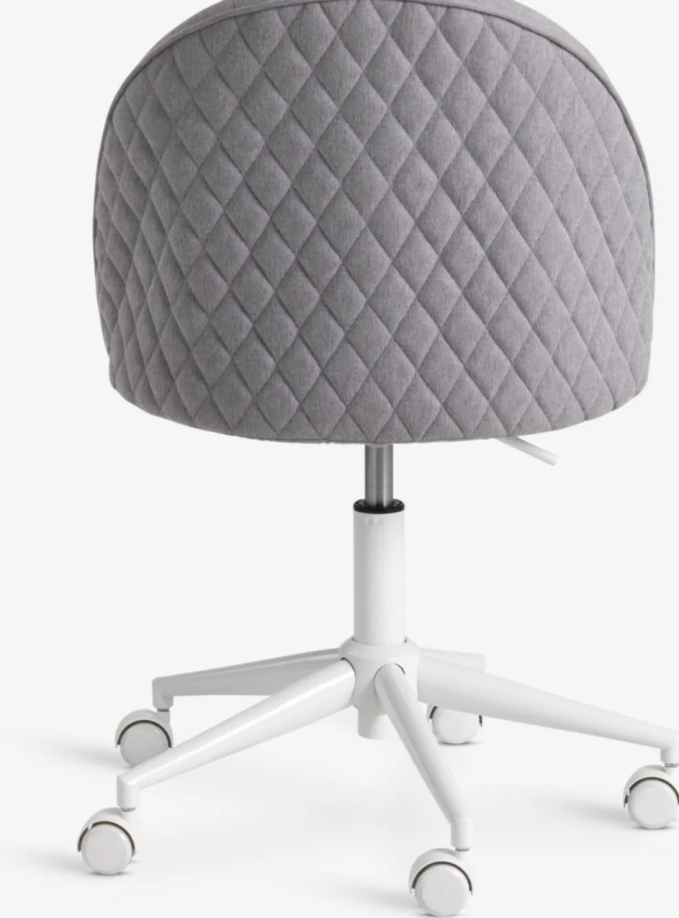 KOKKEDALChaise de bureau KOKKEDAL tissu gris/blanc