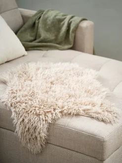 KORSKNAPFausse fourrure KORSKNAP 55x75 beige