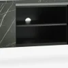 KRONDALMeuble TV KRONDAL 2 portes coloris marbre/noir