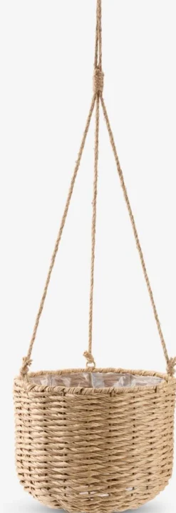 KUBBJardinière suspendue KUBB Ø24xH18 naturel